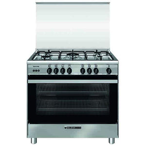 Glem Gas 90x60 Cooker, Full Safety, Closed Door.