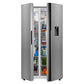 Toshiba Side By Side No Frost Inverter Refrigerator , 596L