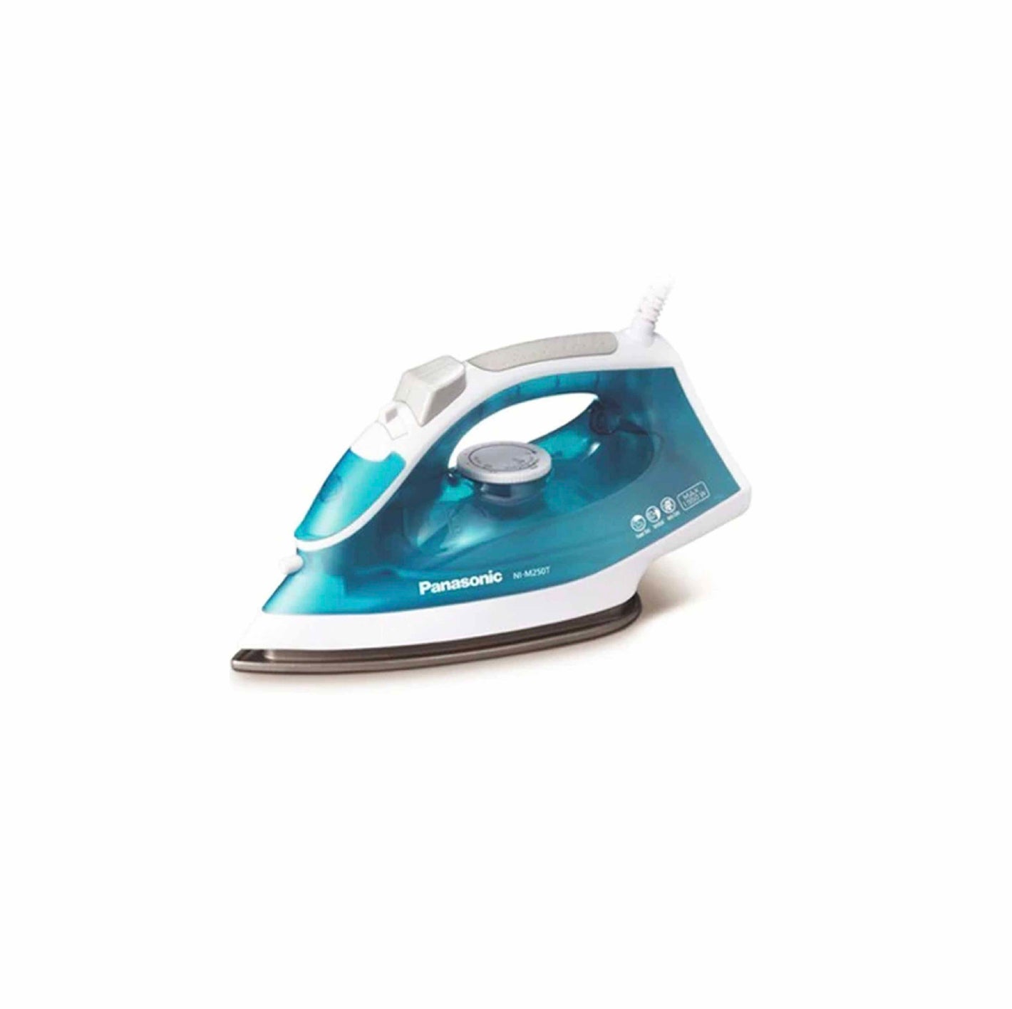 Panasonic electric steam iron , 1550 W , colour bule