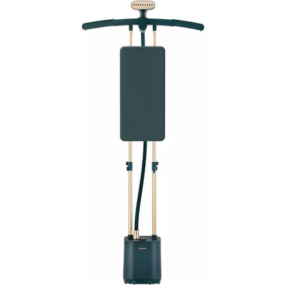 Panasonic Garment Steamer with Expandable Hanger for Quick Wrinkle Removal