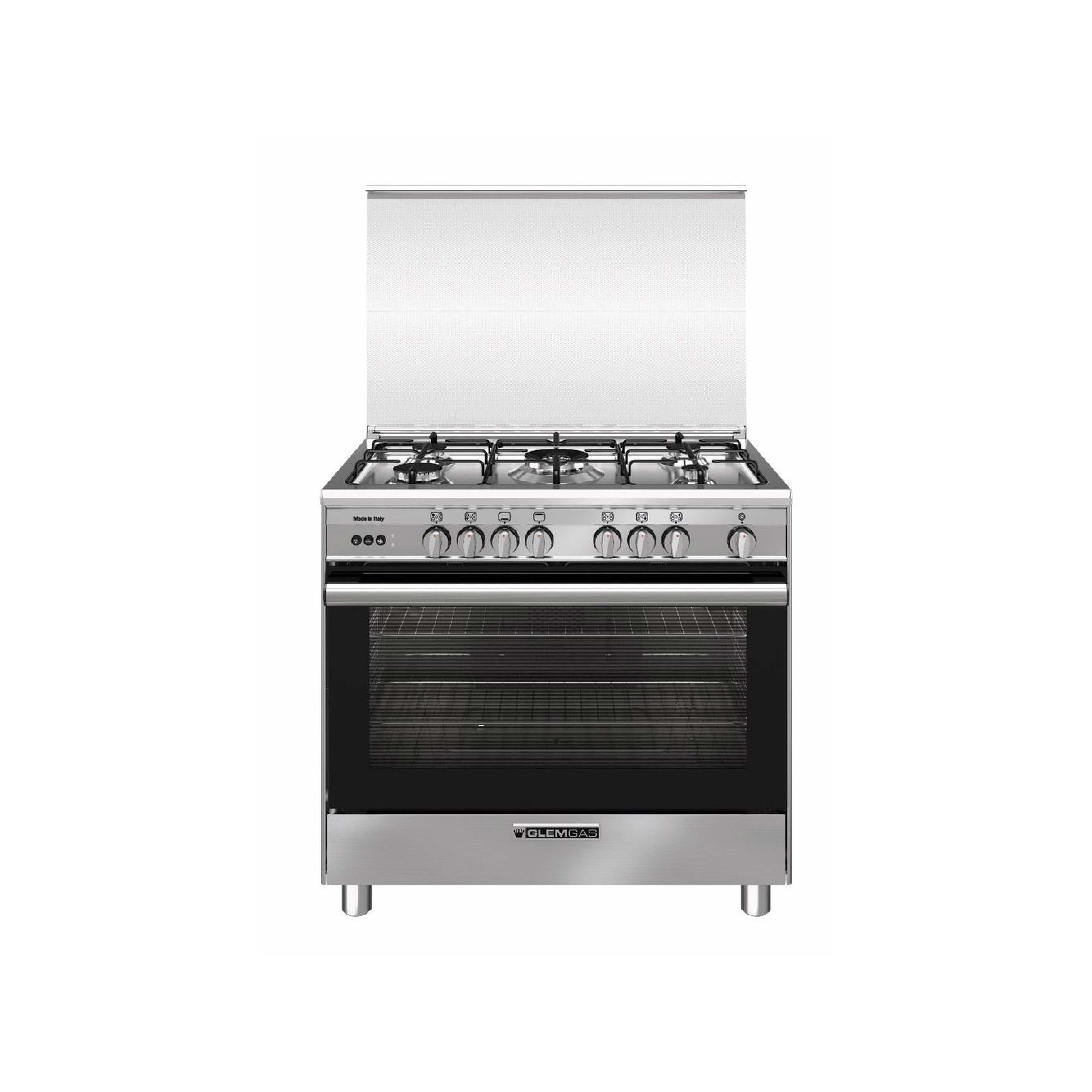 Glem Gas 90x60 Cooker, Heavy-Duty Gas Oven – Professional Cooking Bahrain