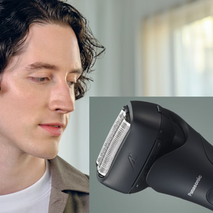 Panasonic ELECTRIC SHAVER - waterproof 3-blade electric shaver for men with ultra-fast linear motor