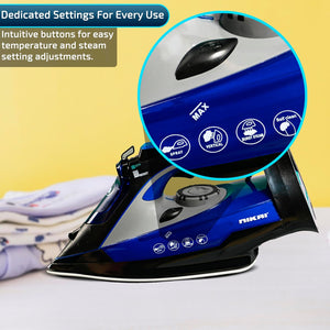 NIKAI STEAM IRON, 2200 W